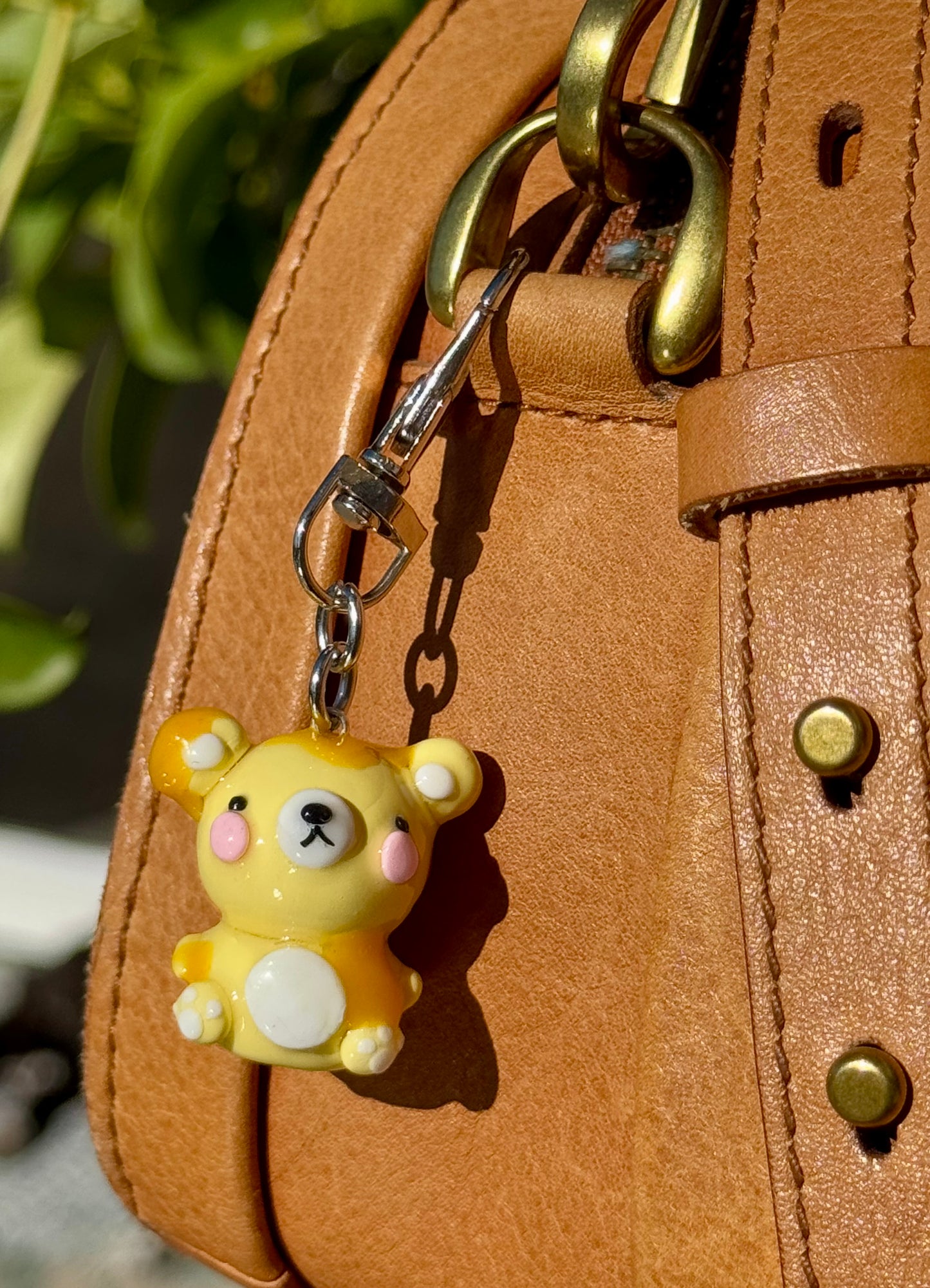 Honey the Hungry Bear Keychain