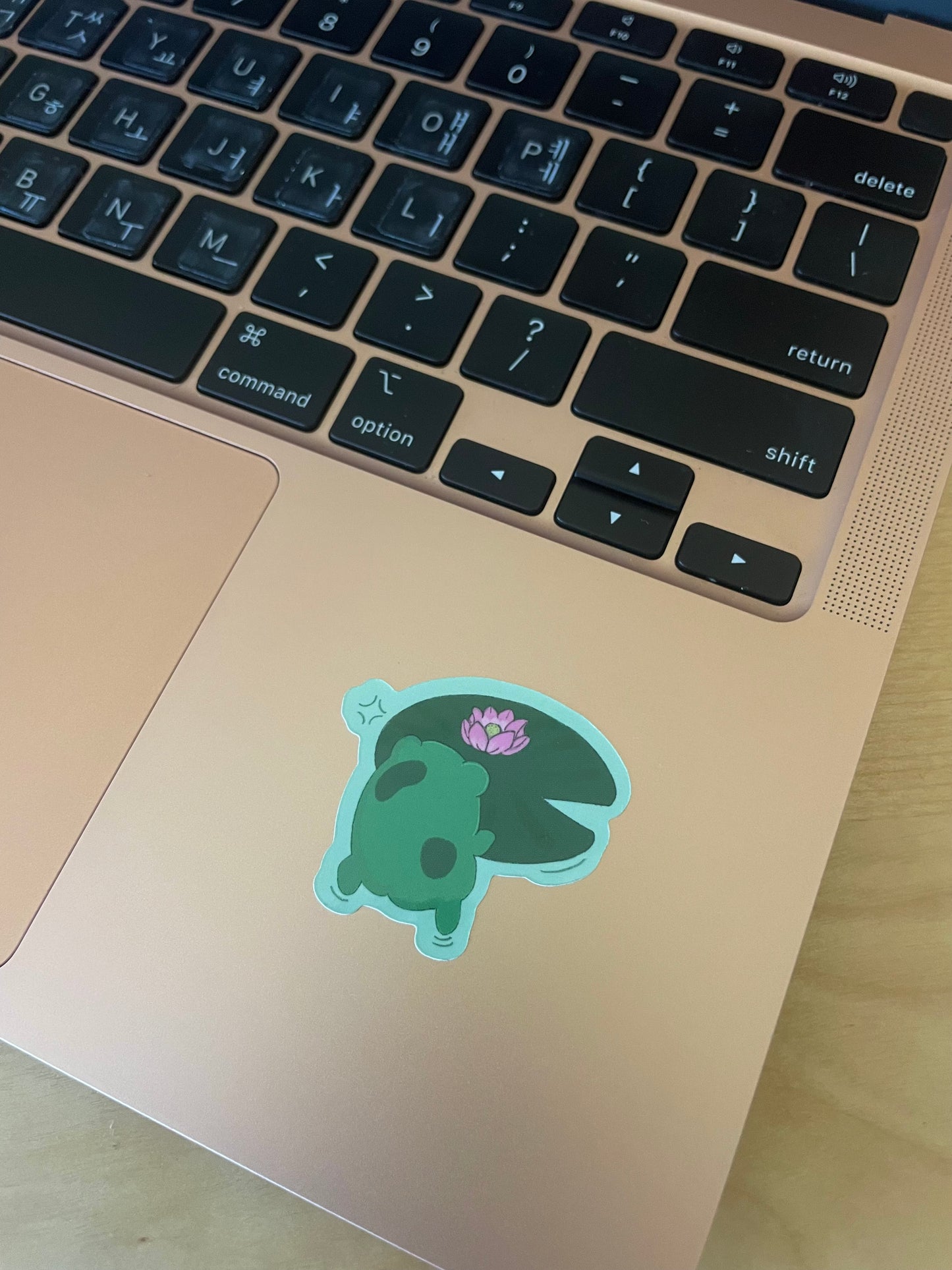 Matcha Sticker: "Almost There"