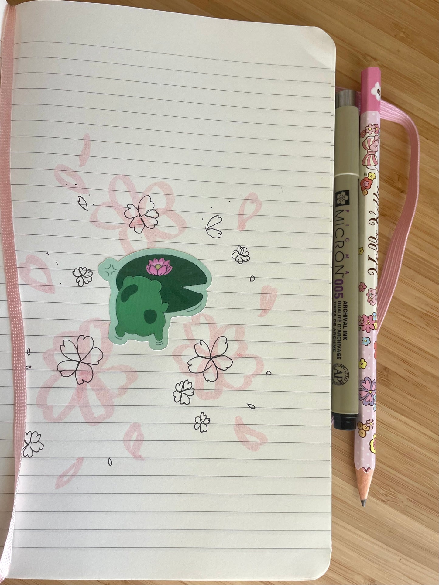 Matcha Sticker: "Almost There"