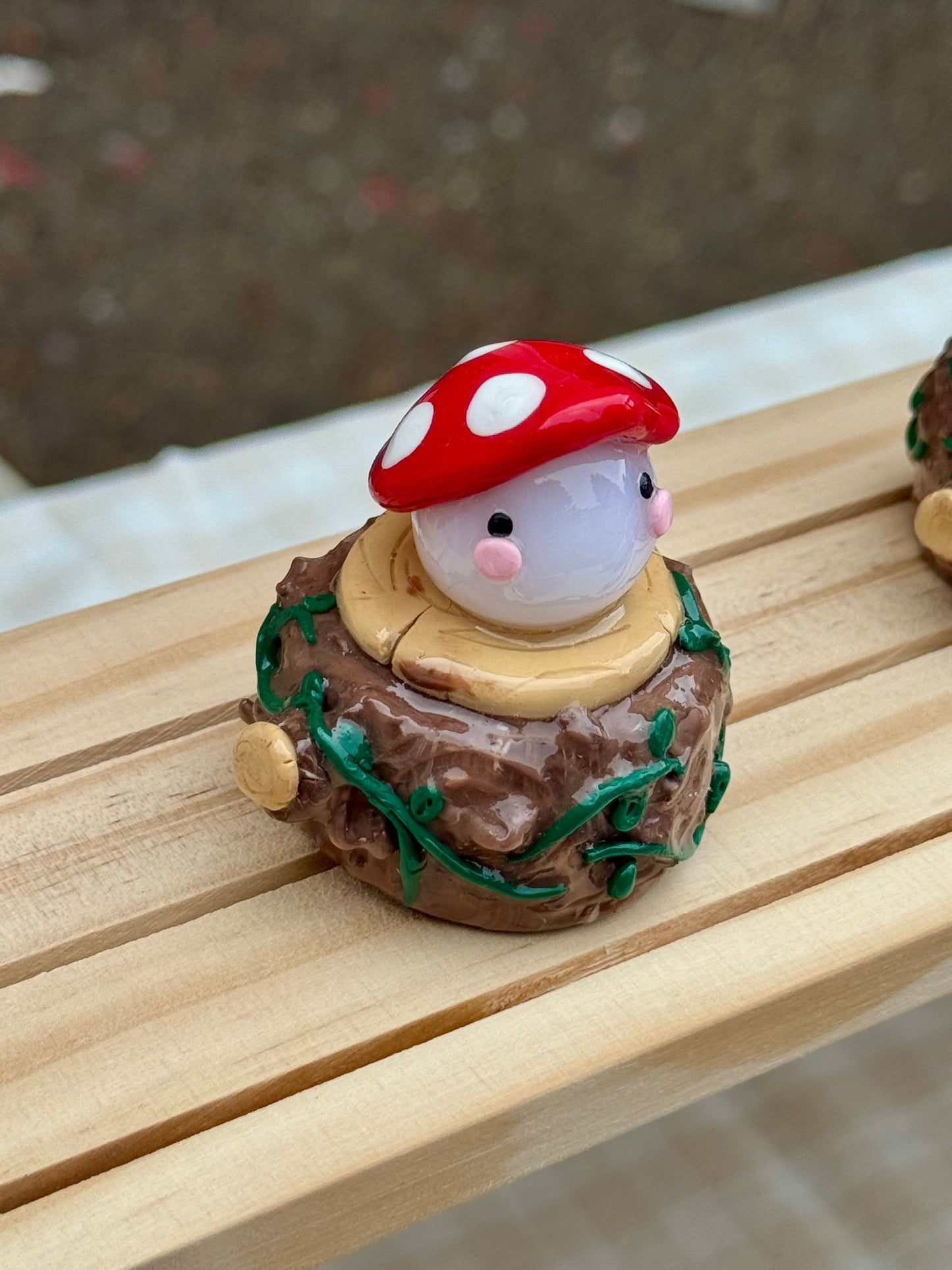 Mushi the Adventurous Mushroom Desk Buddy