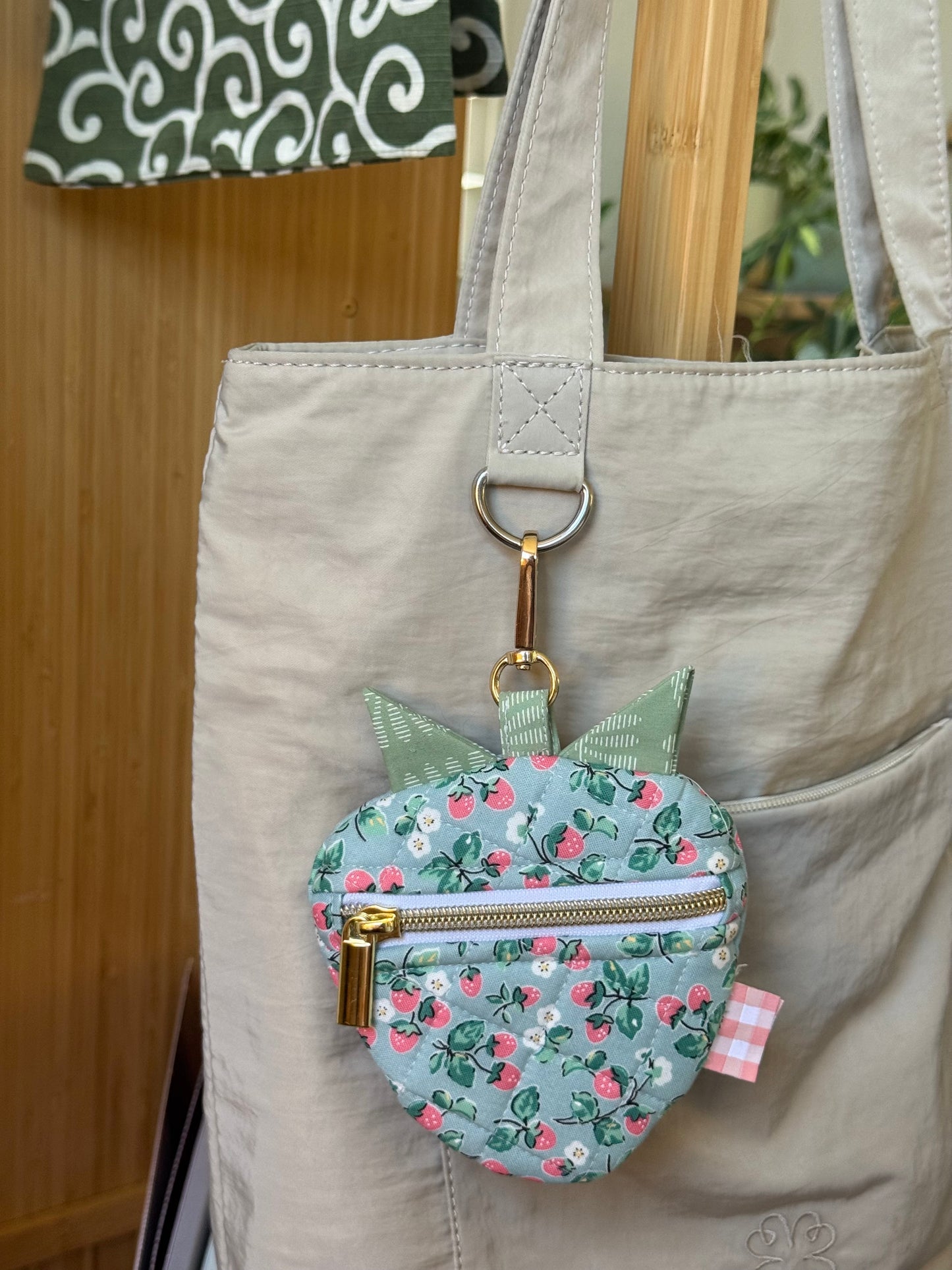 Strawberry Coin Pouch