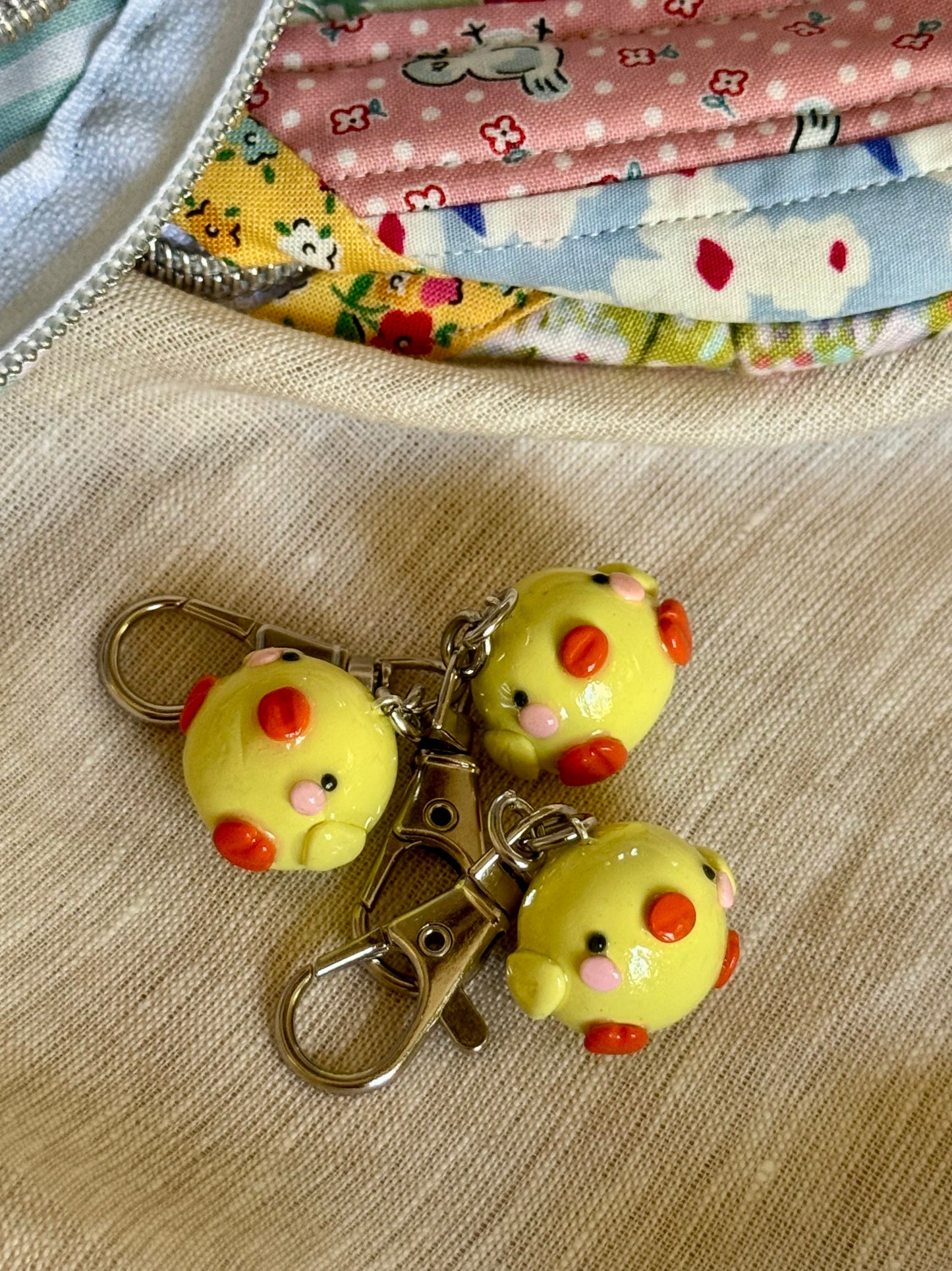 Ollie the Duck Keychain