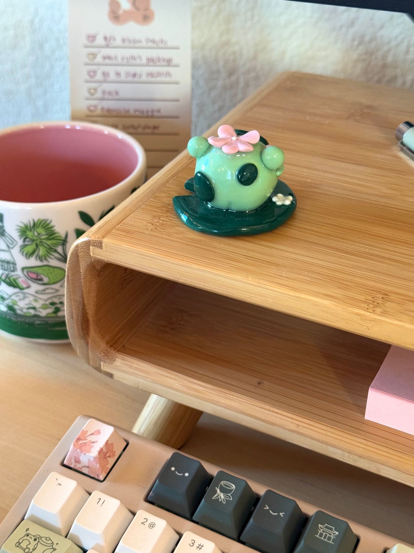 Matcha the Frog Desk Buddy