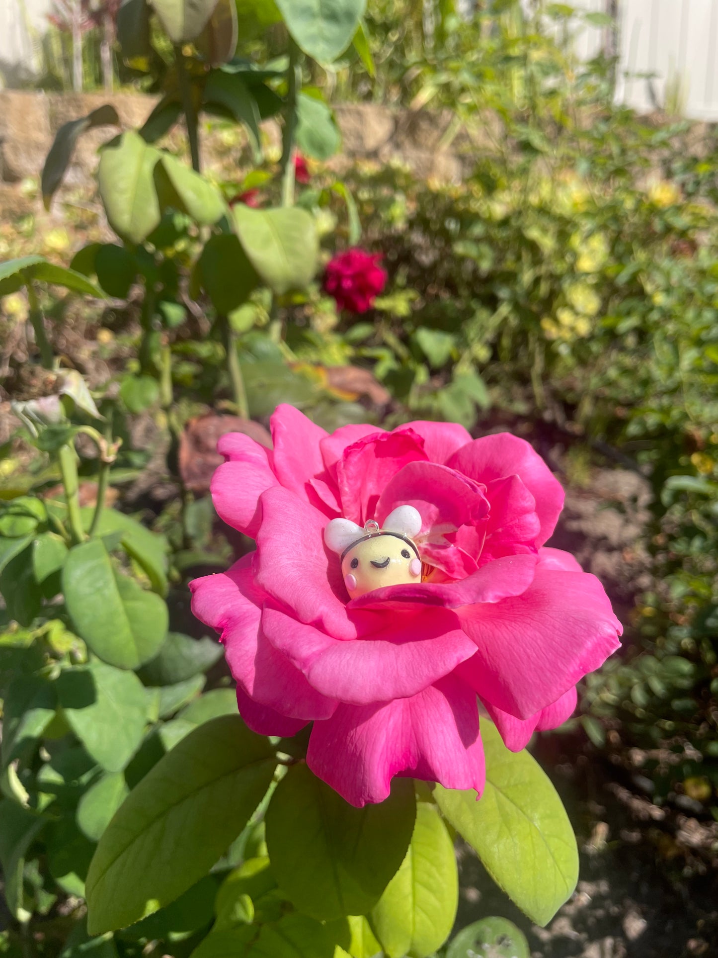 Petunia the Bumblebee Keychain