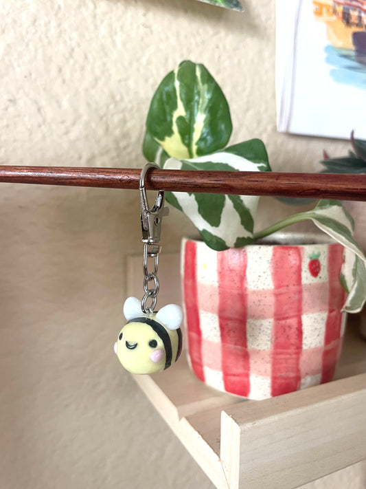 Petunia the Bumblebee Keychain