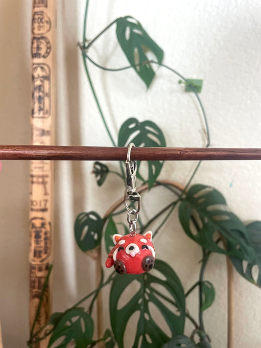 Mango the Red Panda Keychain