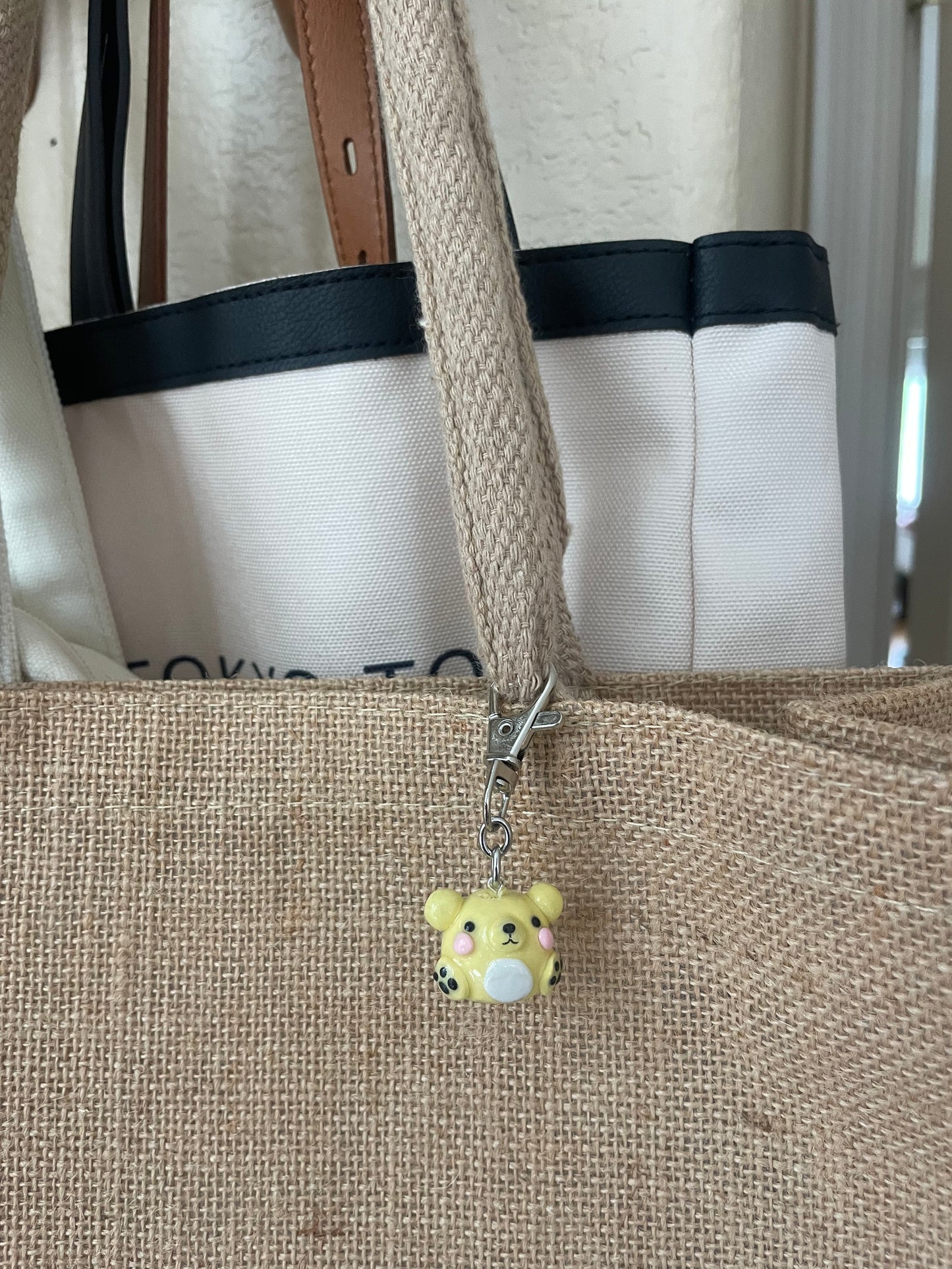 Honey the Yellow Bear Keychain