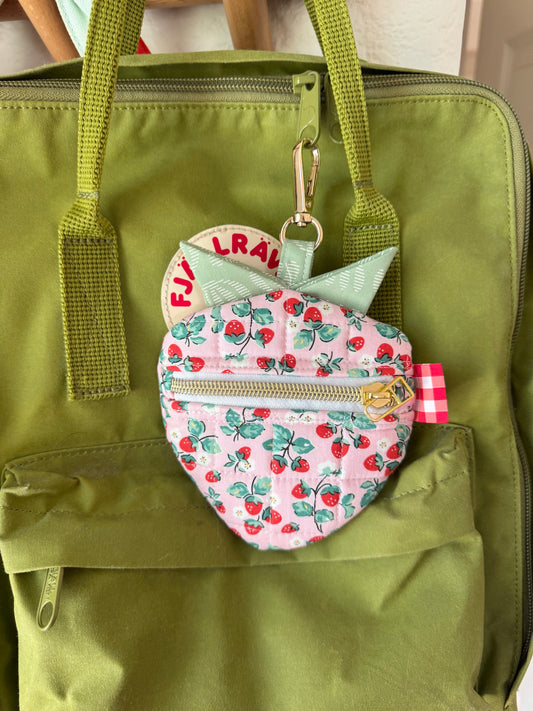 Strawberry Coin Pouch