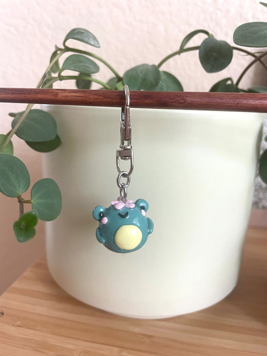 Matcha the Frog Keychain